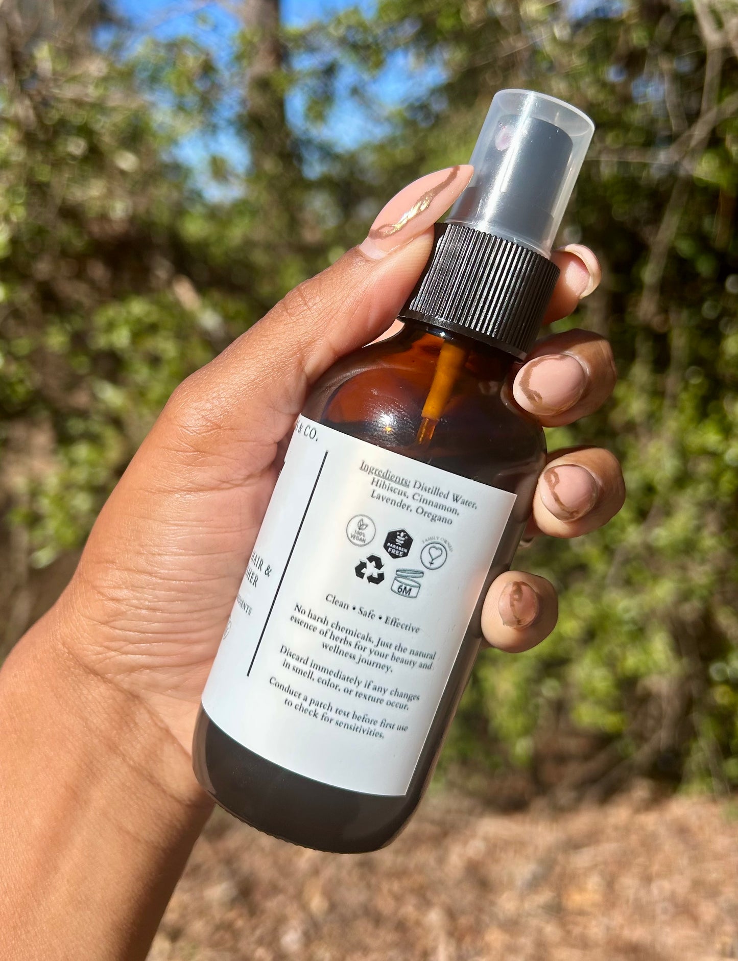 Revitalizing Herbal-Tea Hair & Skin Refresher