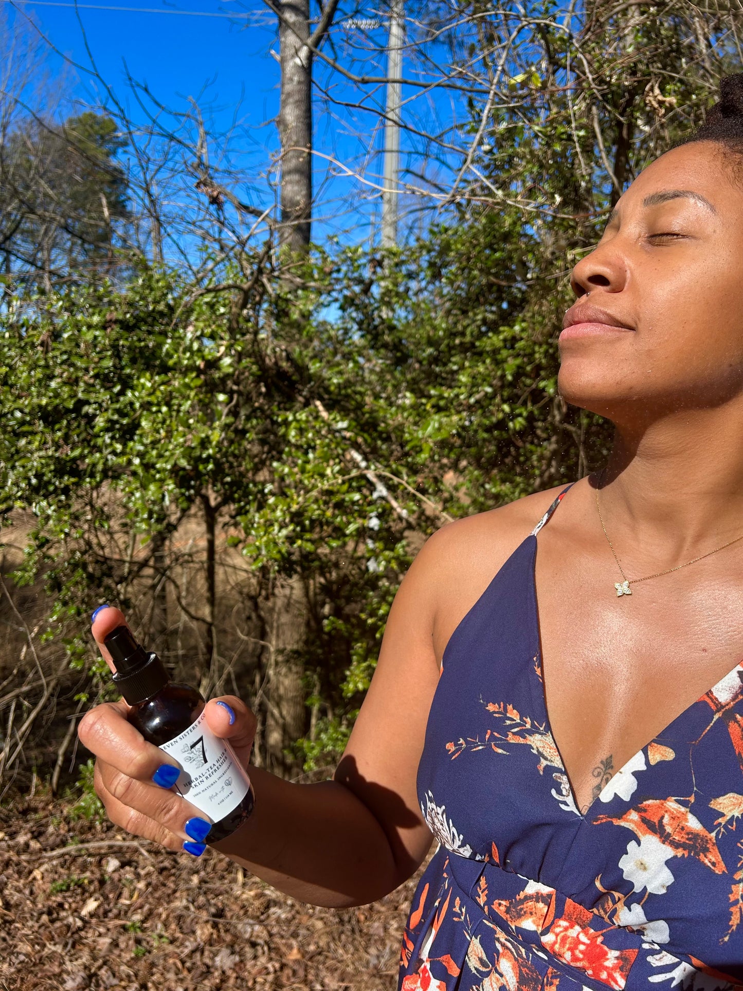 Revitalizing Herbal-Tea Hair & Skin Refresher