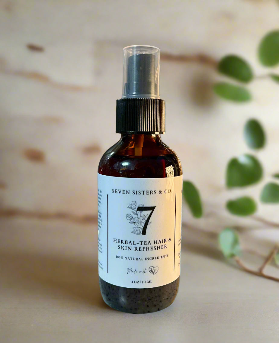 Revitalizing Herbal-Tea Hair & Skin Refresher