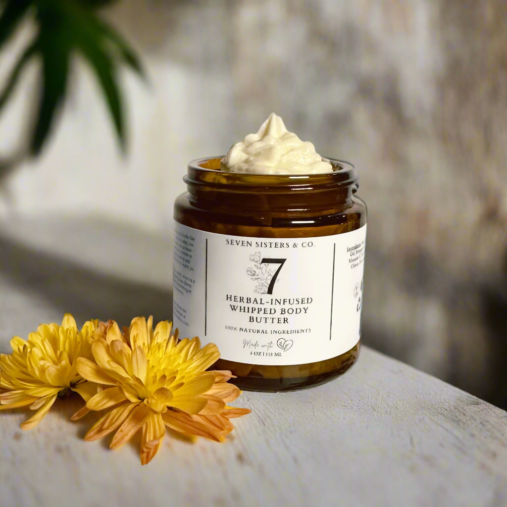 Herbal-Infused Whipped Body Butter - Coffee Latte Scent